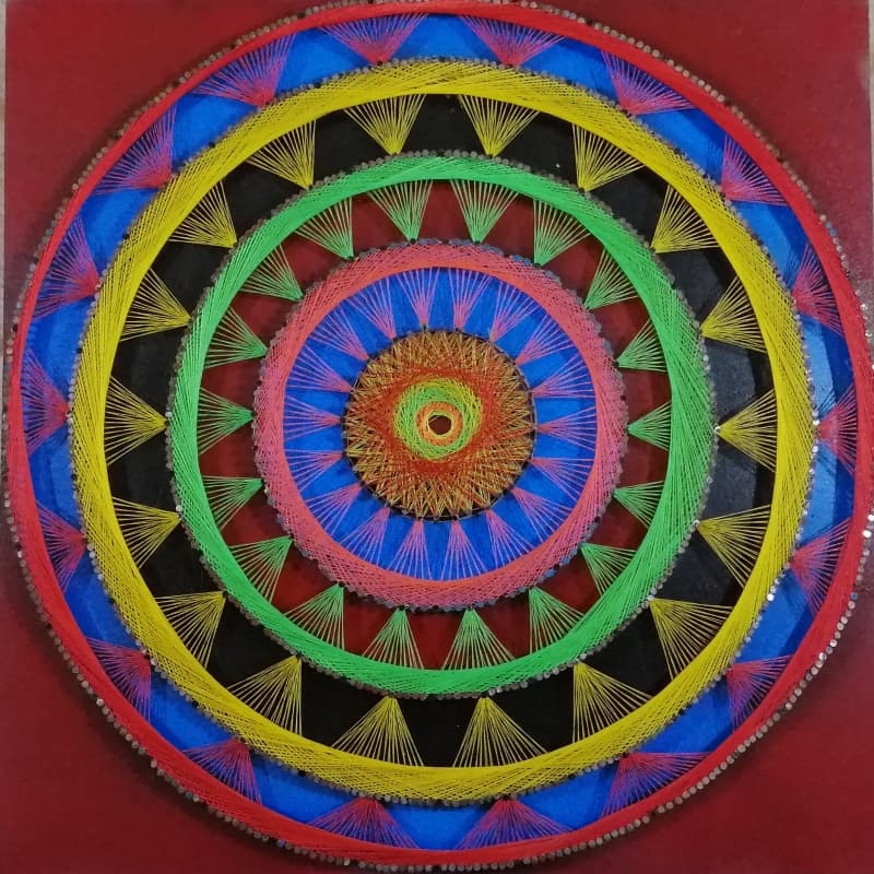 String Art multi mandala