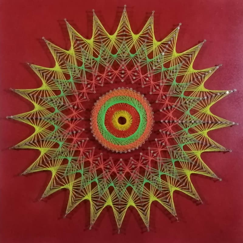 Spiritual Mandala string art