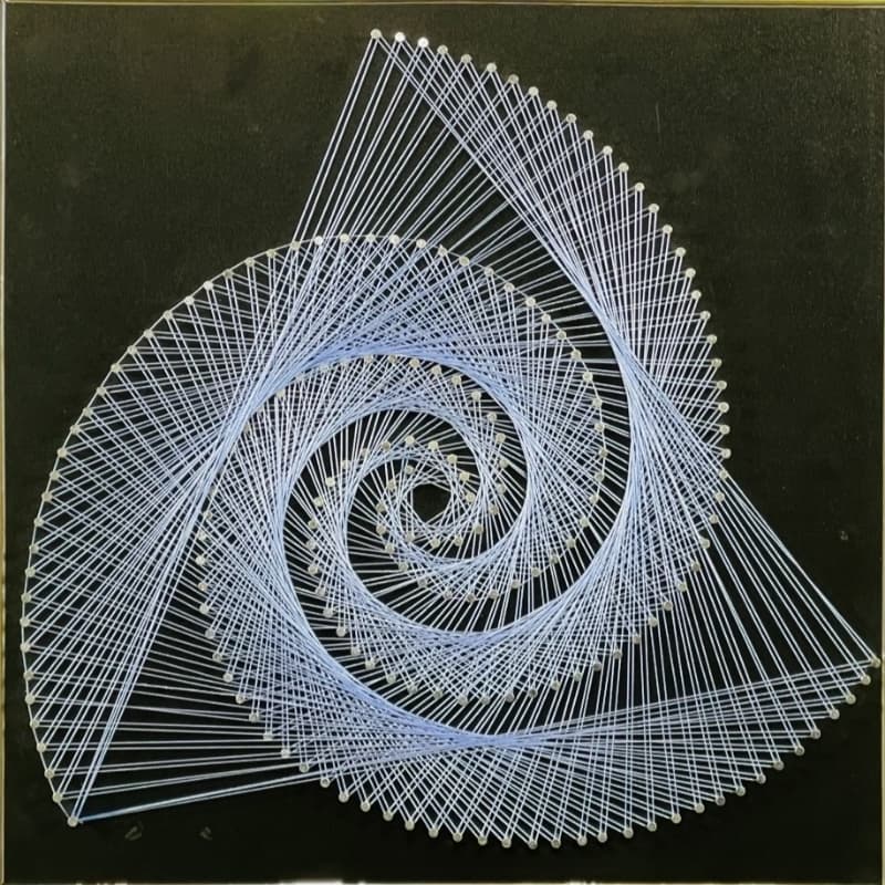 String Art Spiral