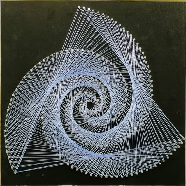 String Art Spiral