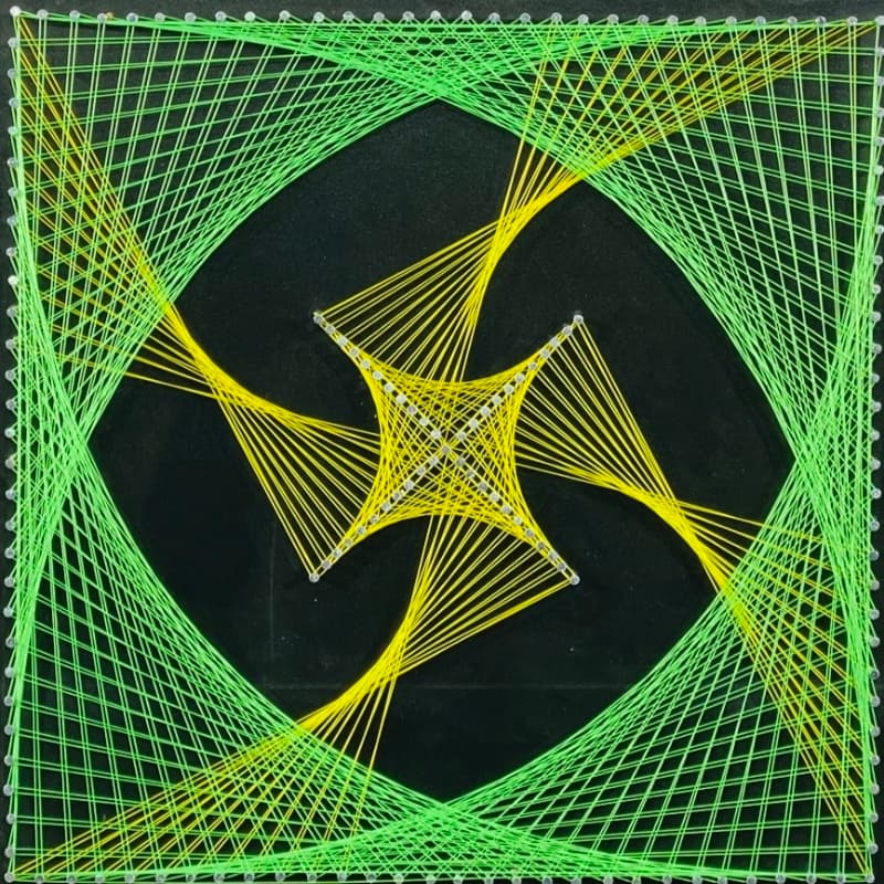 String Art Mandala Survival