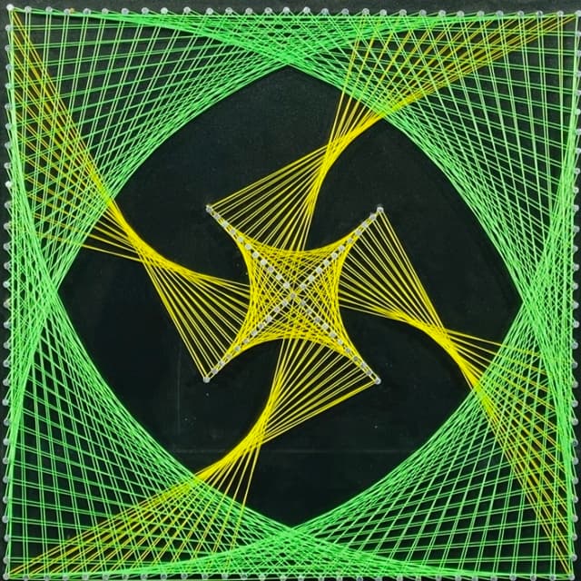 String Art Mandala Survival