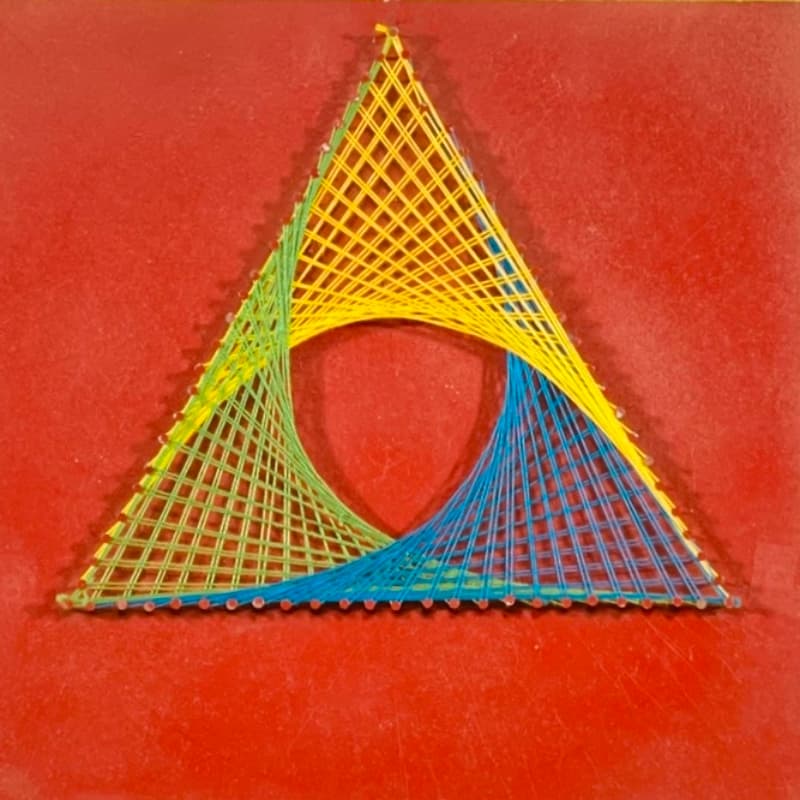 String Art Multi Triangle