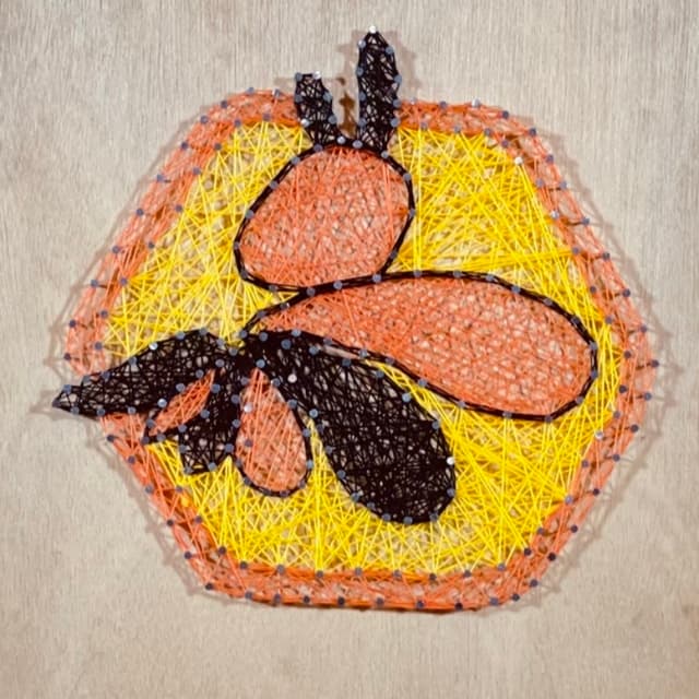 String Art Honey Bee
