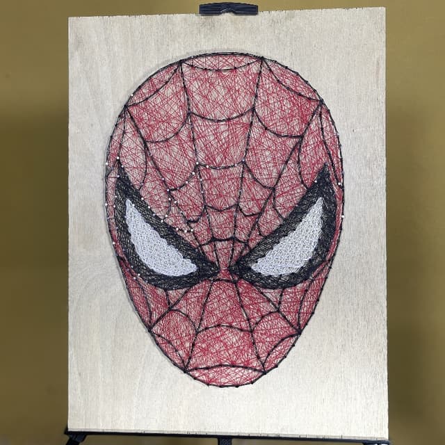 String Art Spiderman